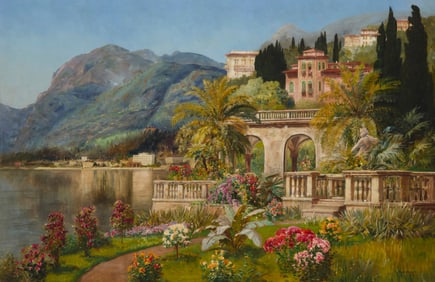Alois Arnegger (1879-1963), "Capri in Spring"