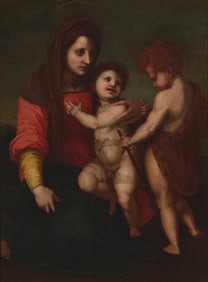 After Andrea del Sarto (1486-1530), The Virgin and Child with the Infant St. John