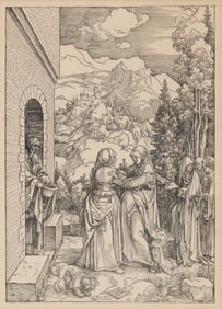 Albrecht D¸rer (1471-1528), "The Visitation," from "The Life of the Virgin," circa 1503-04