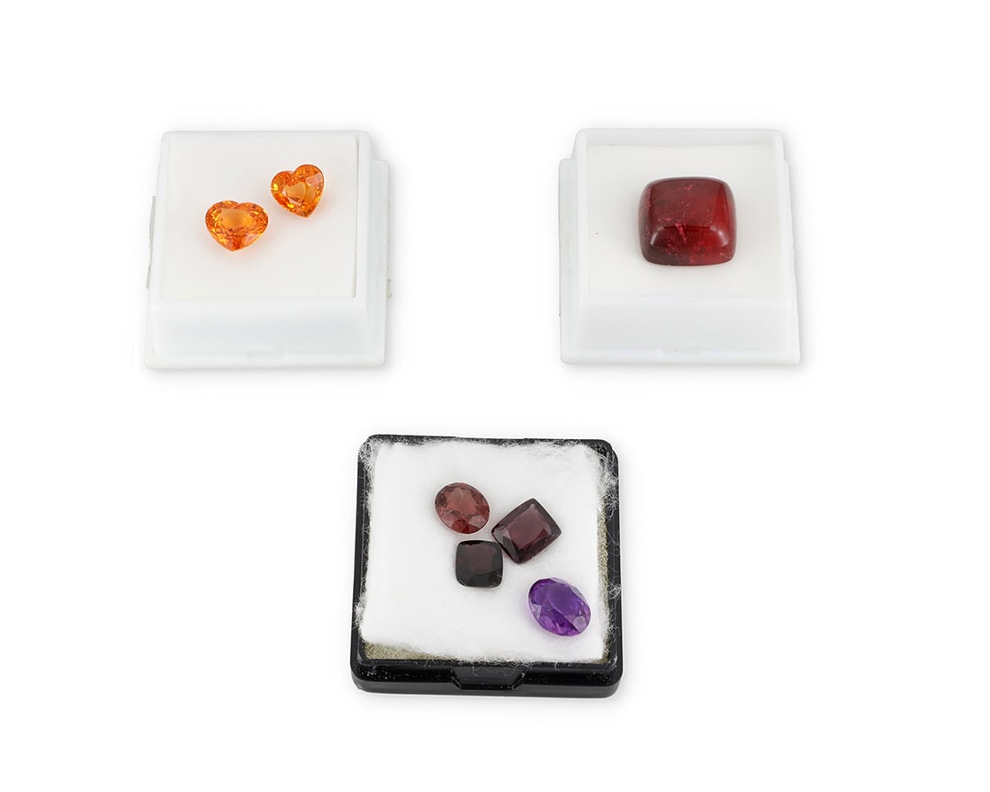 A Group of Loose Gemstones (1 of 1)