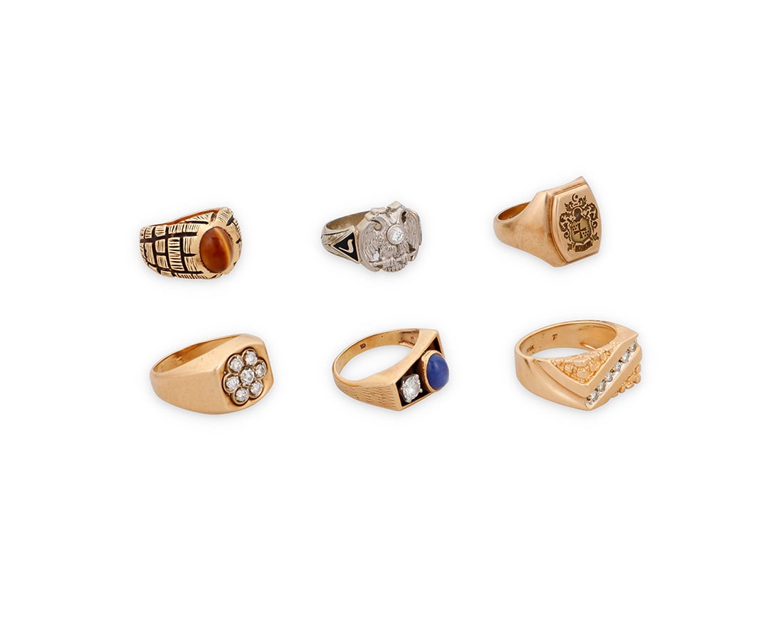 A Group of Gold Rings (1 of 2)