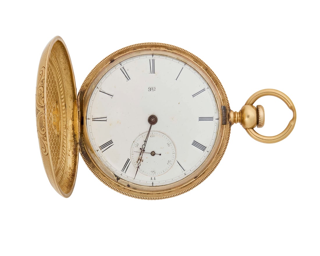 An 18K Gold Pocket Watch (1 of 4)