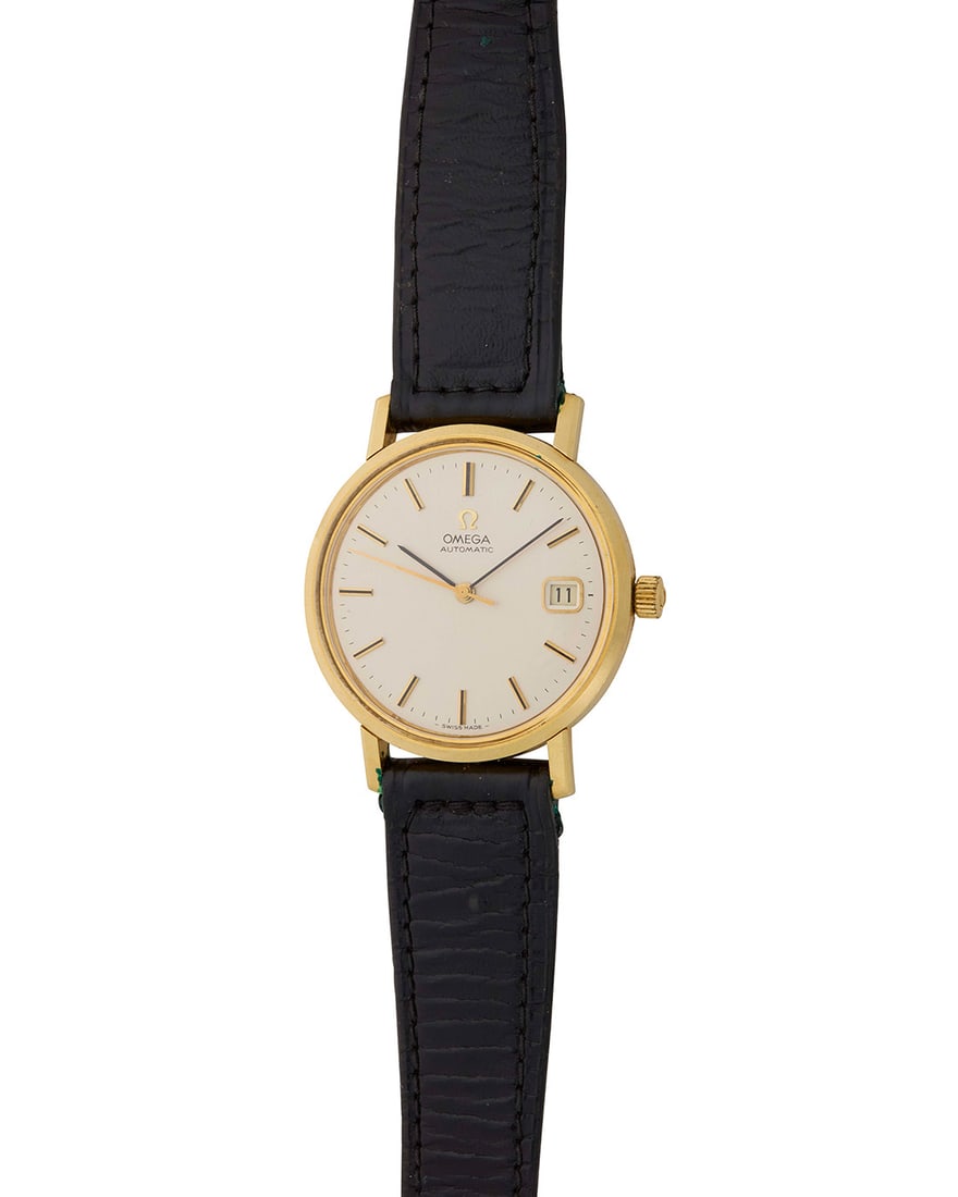 Omega: An 18K Gold Seamaster Watch (1 of 2)