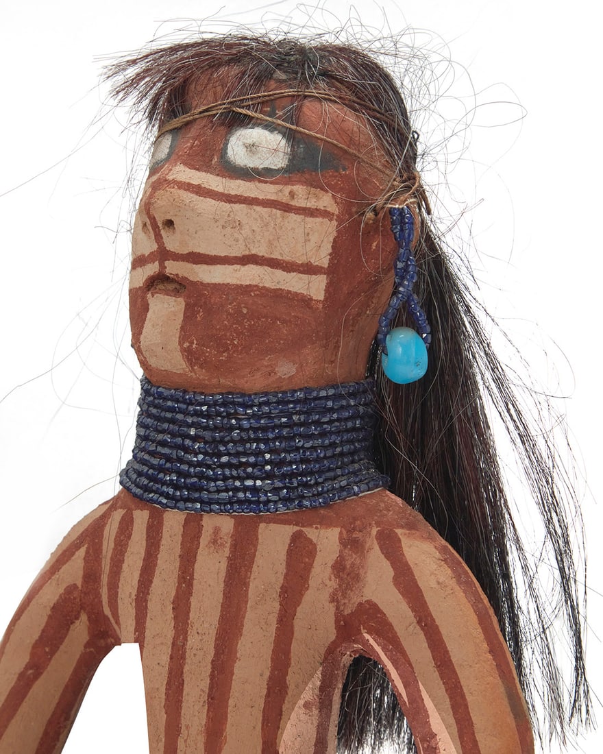 Two Mojave pottery dolls - 2