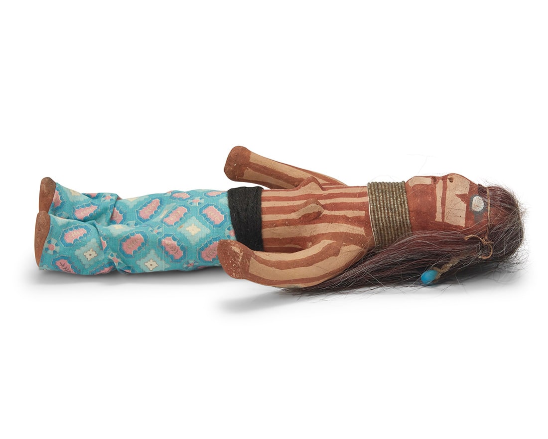 Two Mojave pottery dolls - 7