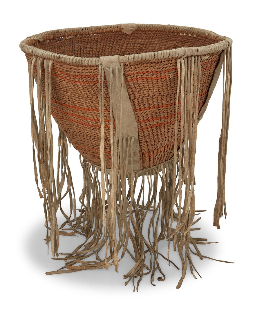 An Apache burden basket - 2