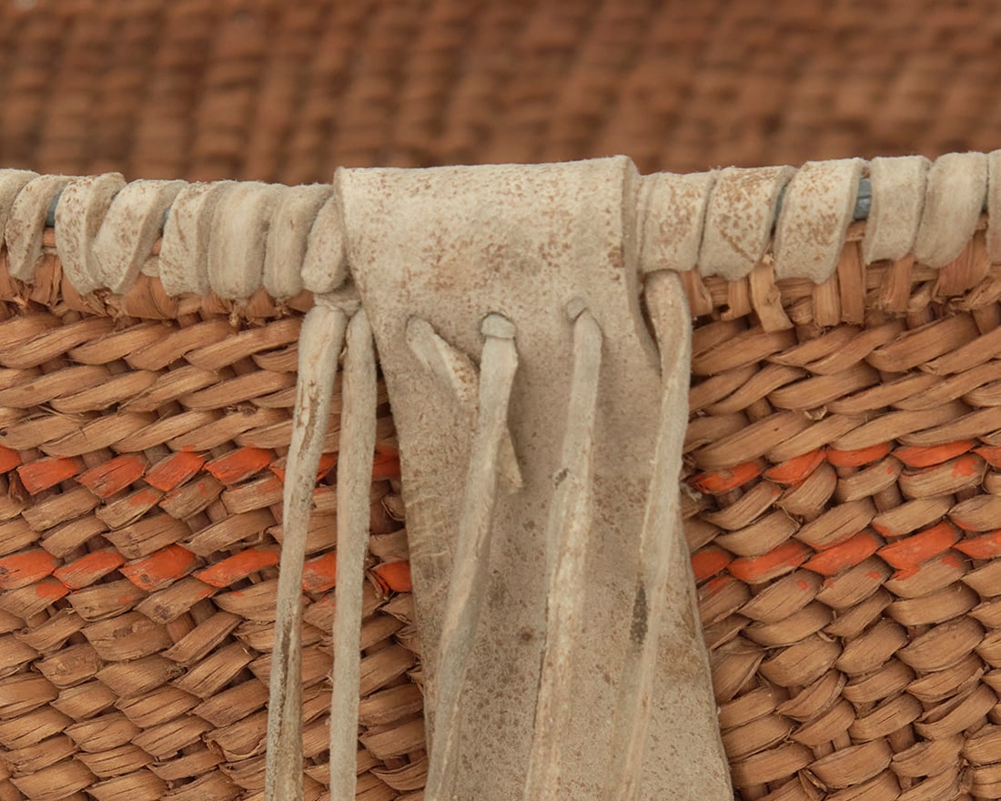 An Apache burden basket - 5