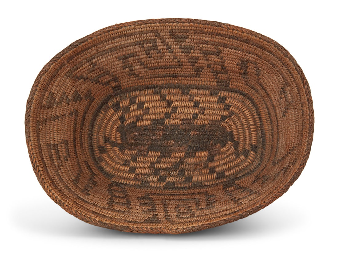 A Pima oval basket - 3