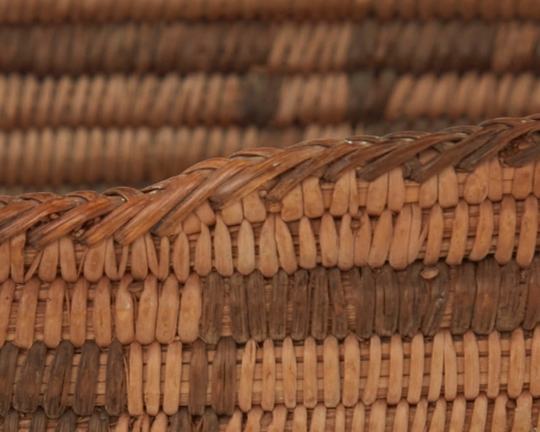 A Pima oval basket - 5