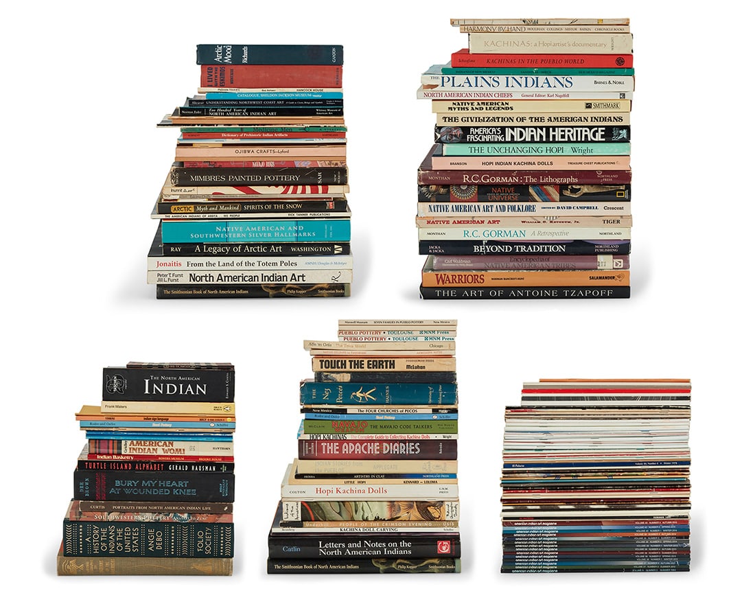 A large group of books on Native American subjects Late 20th-early 21st century Comprising four (1 of 6)
