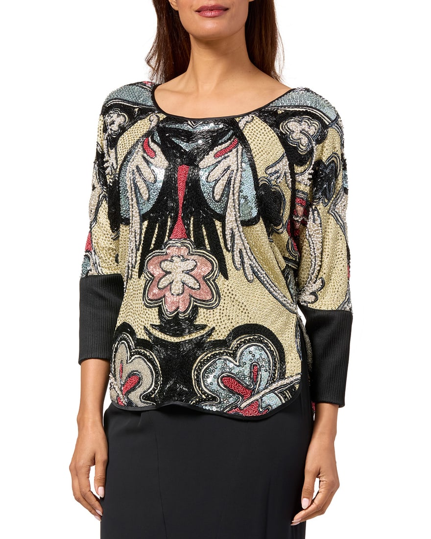 Michaele Vollbracht: A Vintage Beaded Evening Top (1 of 3)