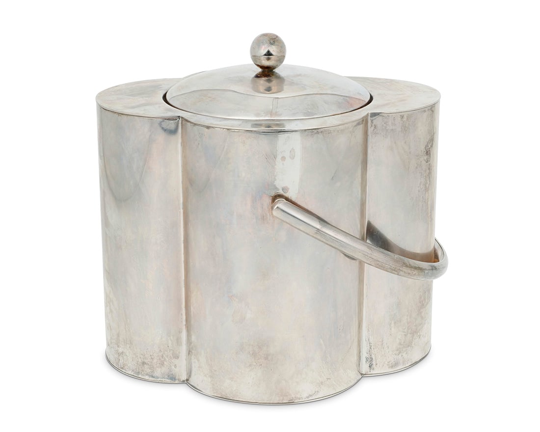 Four silver plated bar articles - 4