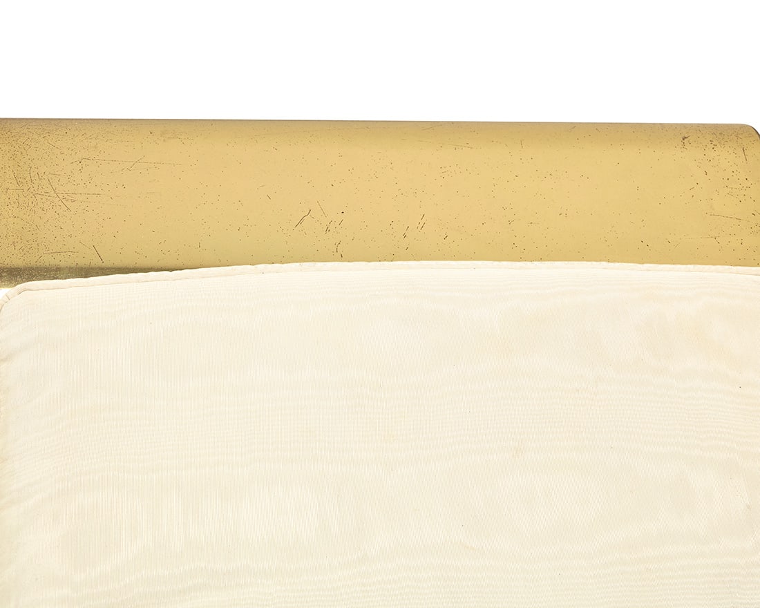 A Karl Springer style bench - 6