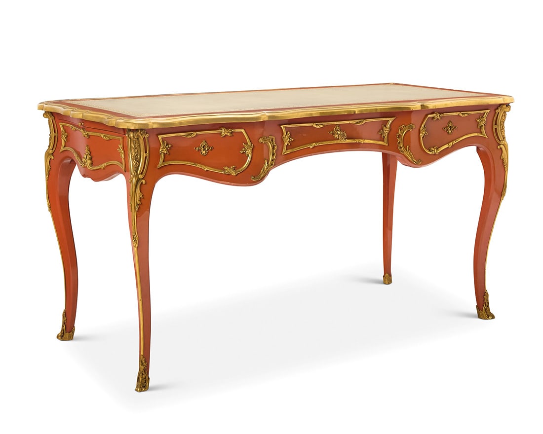 A Louis XV style bureau plat (1 of 10)