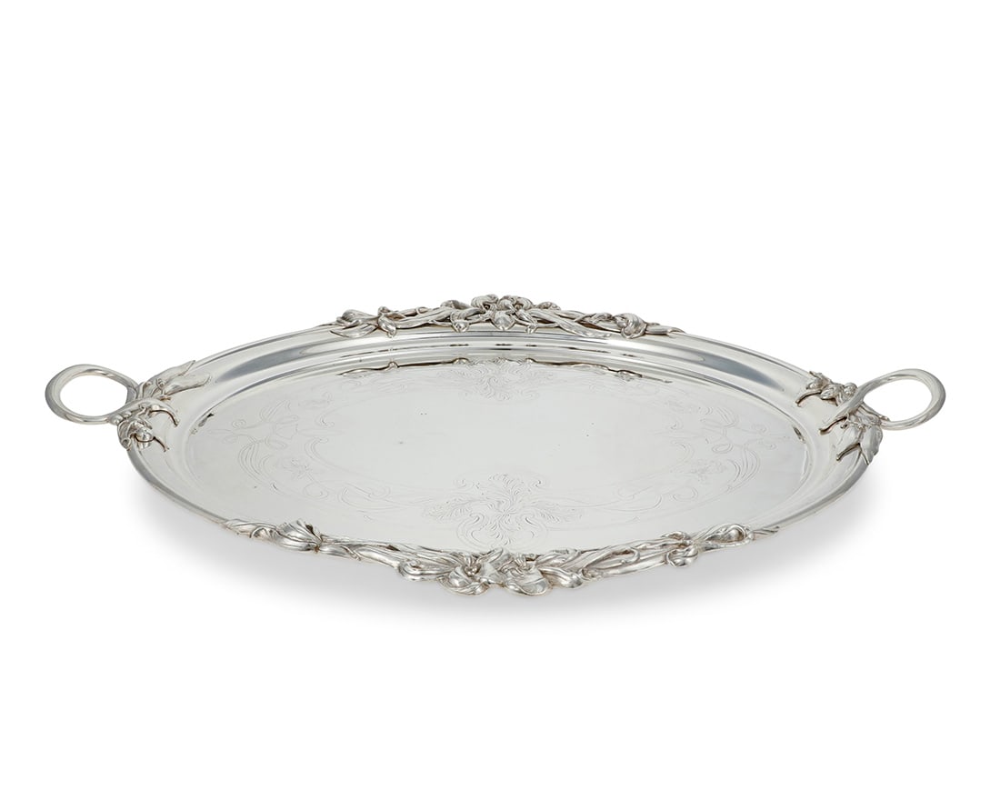 A WMF silver plated handled serving tray - 2