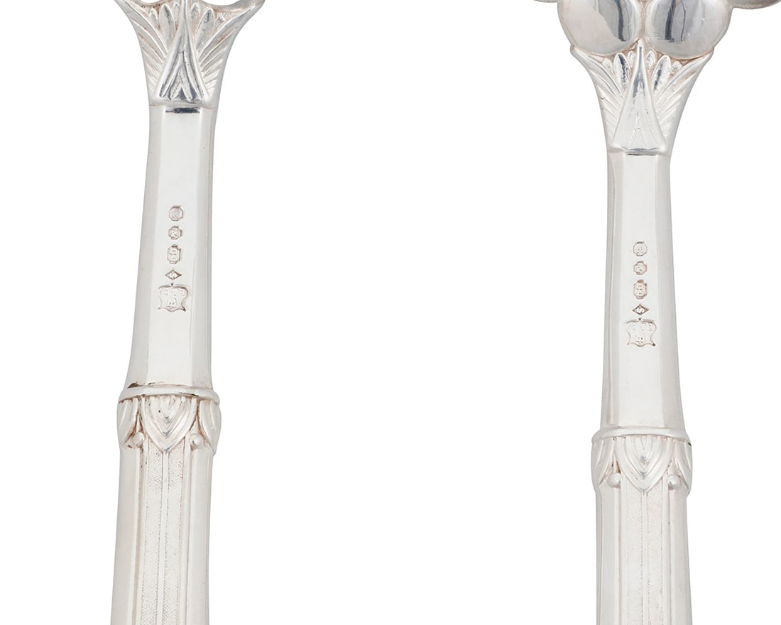 An Elkington silver plated fish serving set - 3