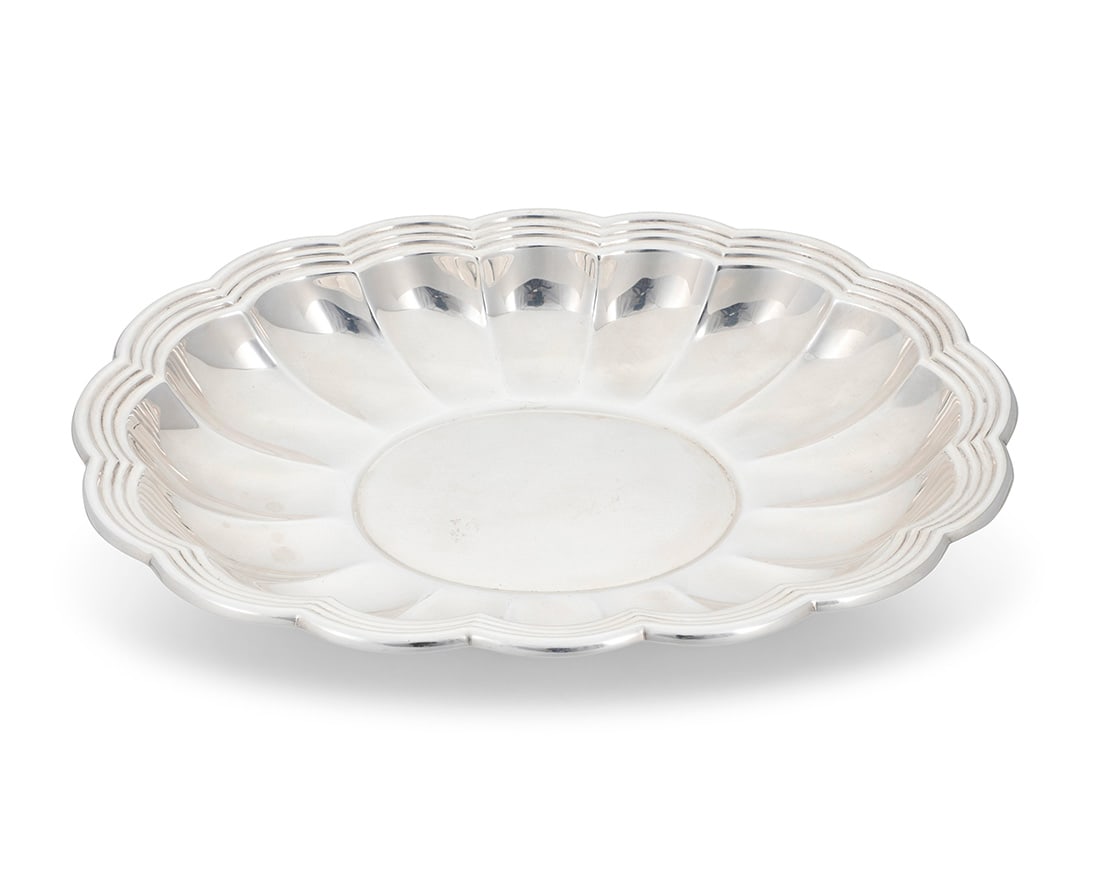 A Gorham sterling silver oval serving bowl (1 of 3)