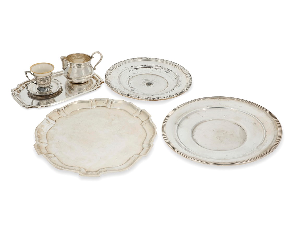 A group of sterling silver table items (1 of 9)