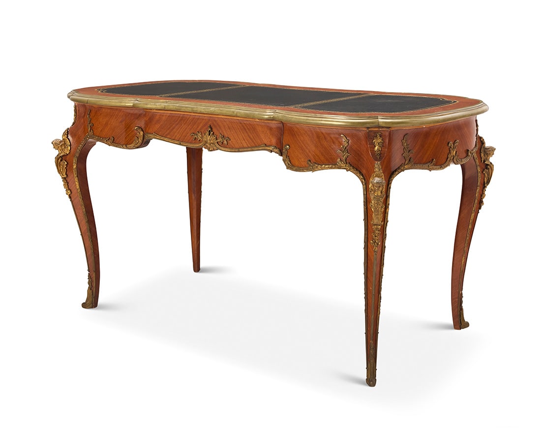 A Louis XV style bureau plat (1 of 7)