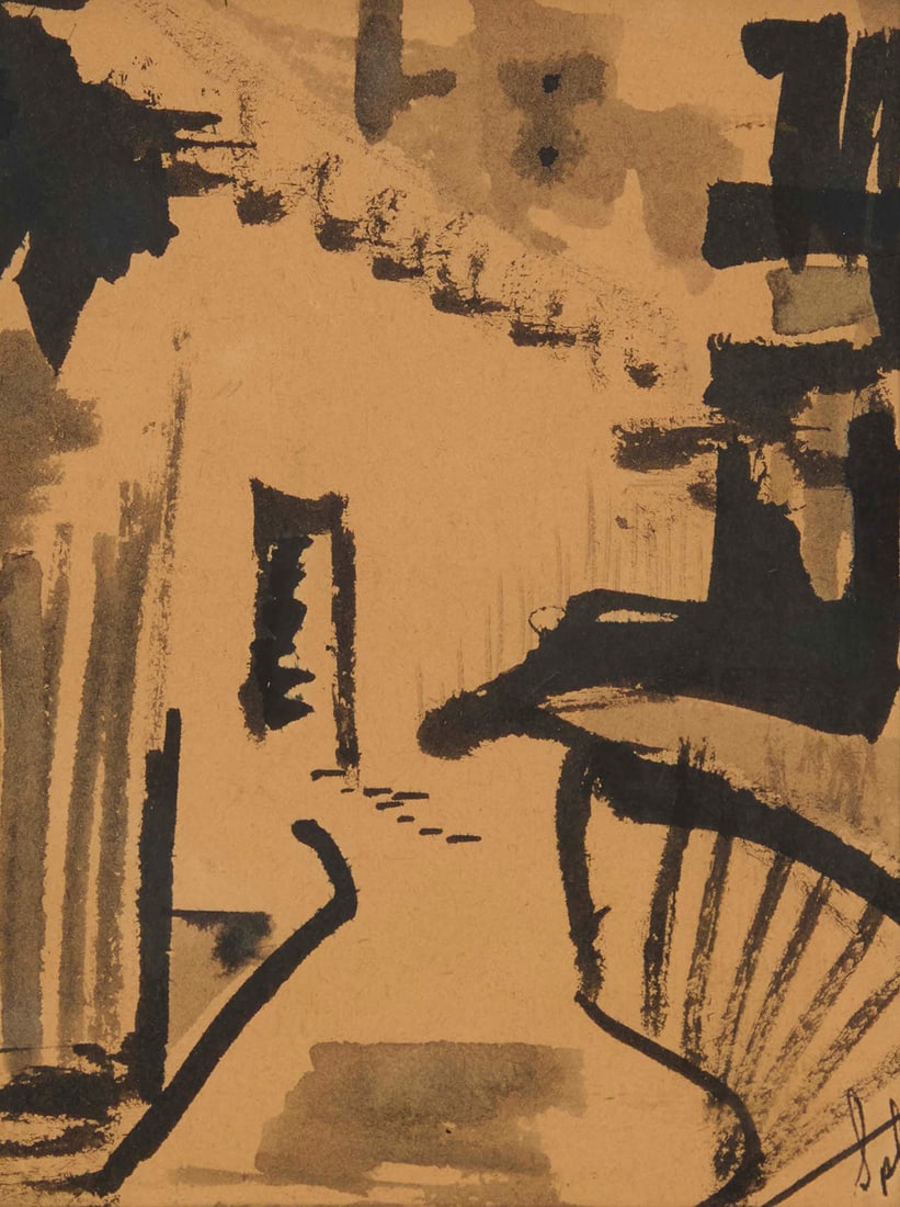 Style of Maurice de Vlaminck (1876-1958), Building exterior (1 of 6)