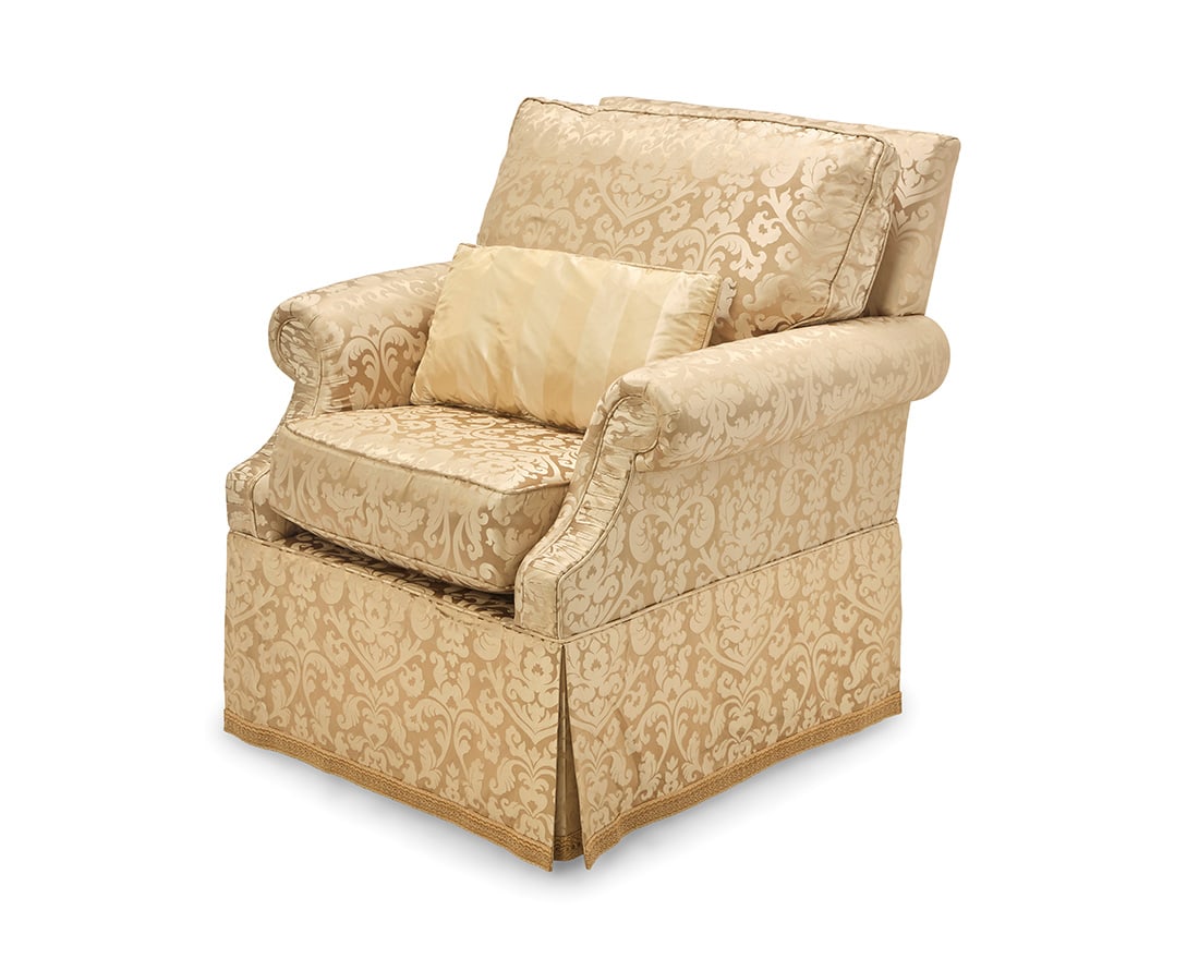 A Contemporary upholstered club chair (1 of 9)
