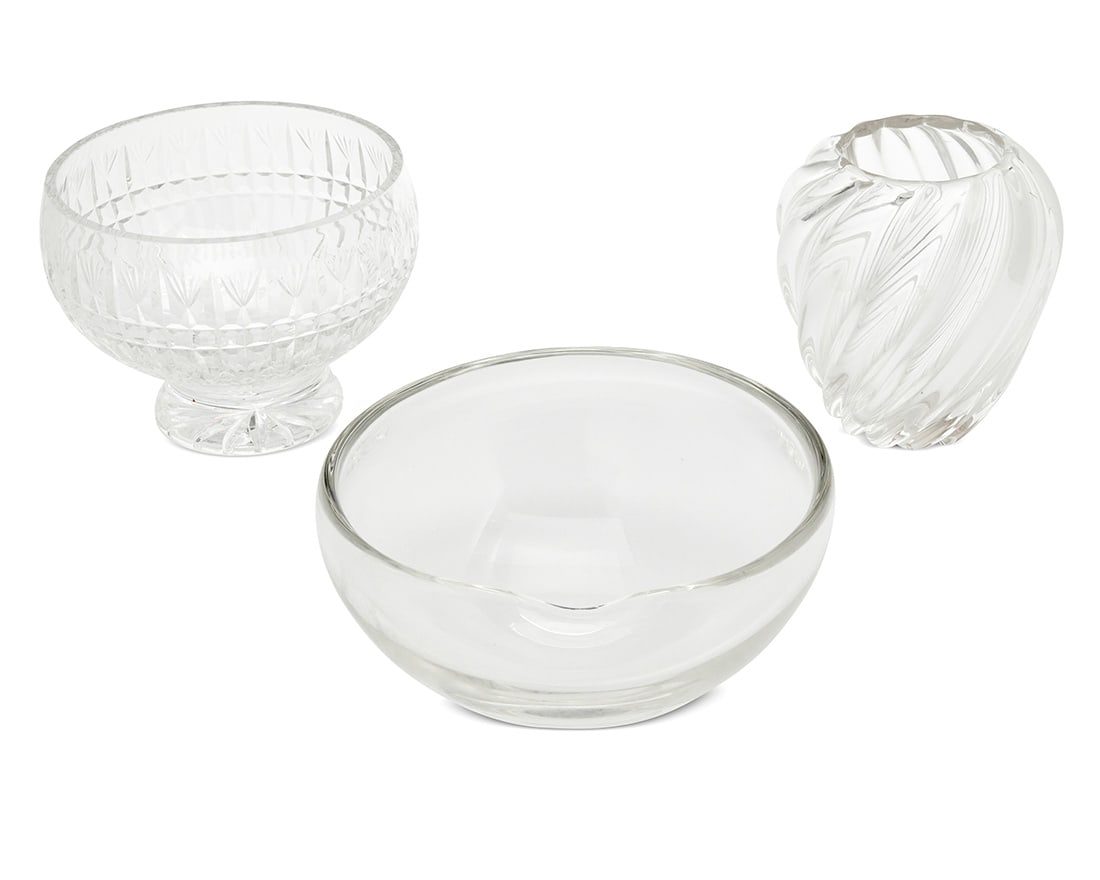 Three designer glass vessels (1 of 5)