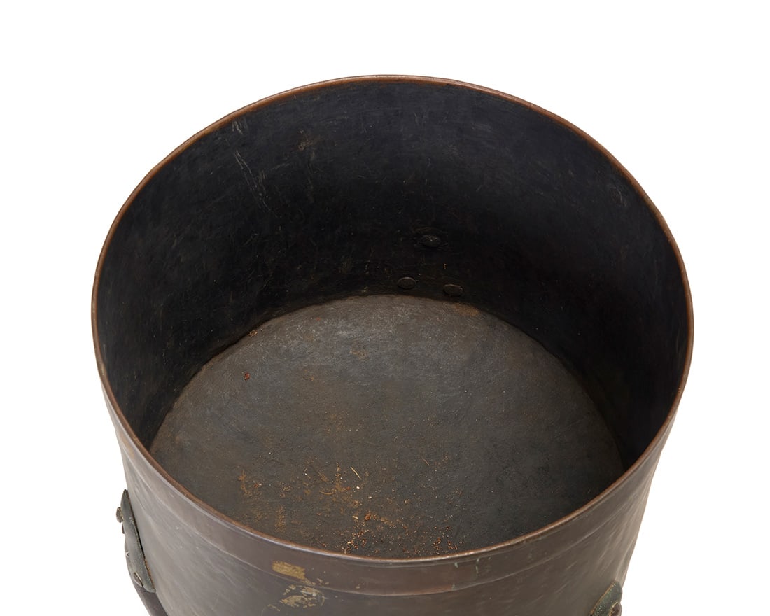 A copper lidded coal bucket - 3