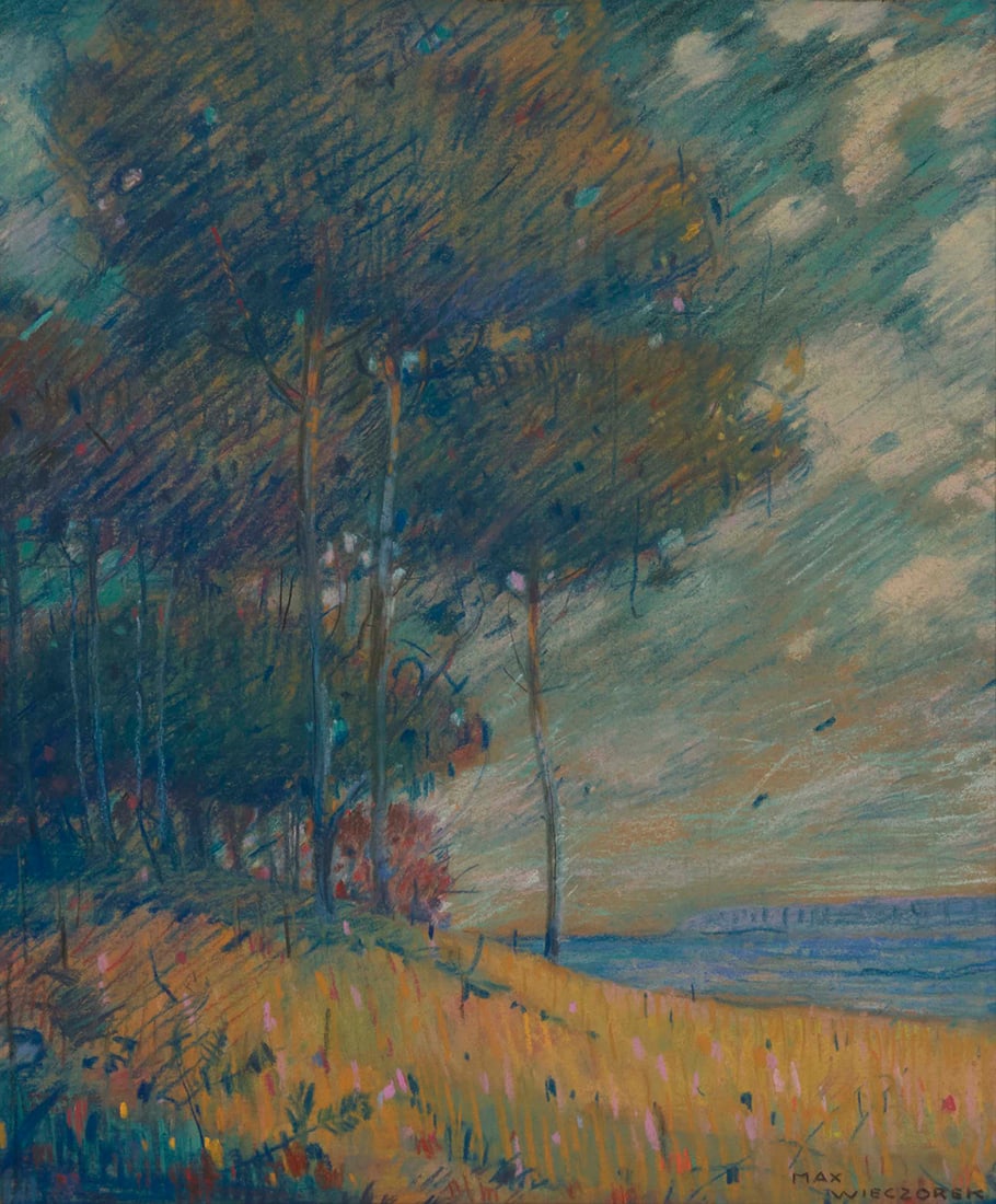 Max Wieczorek (1863-1955), "Land and Sea" (1 of 7)