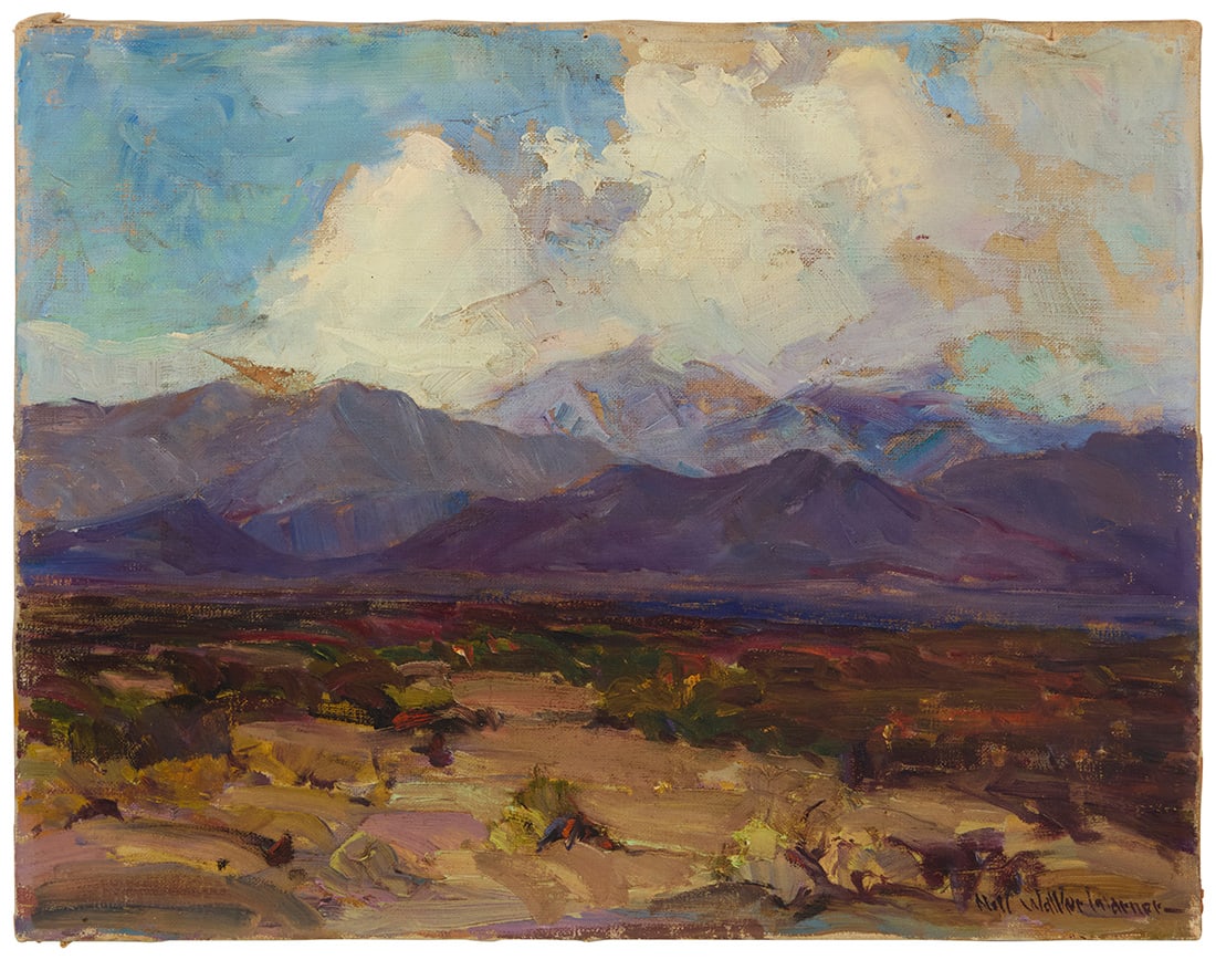 Nell Walker Warner (1891-1970), Desert landscape (1 of 4)