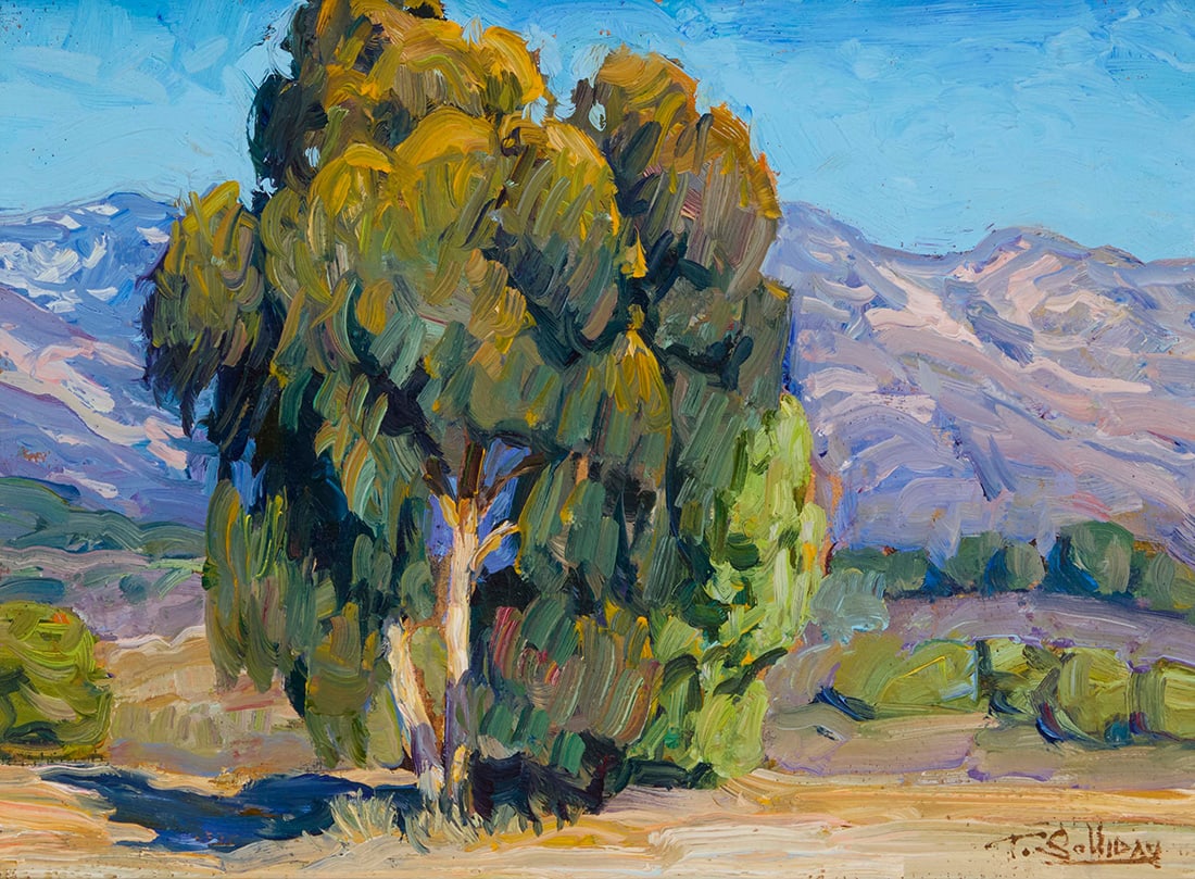 Tim Solliday (b. 1952), Landscape with trees (1 of 6)