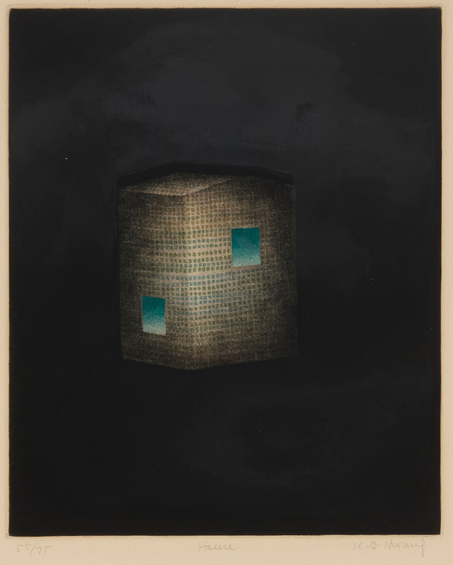 Kyu-Baik Hwang (b. 1932), "House" (1 of 8)