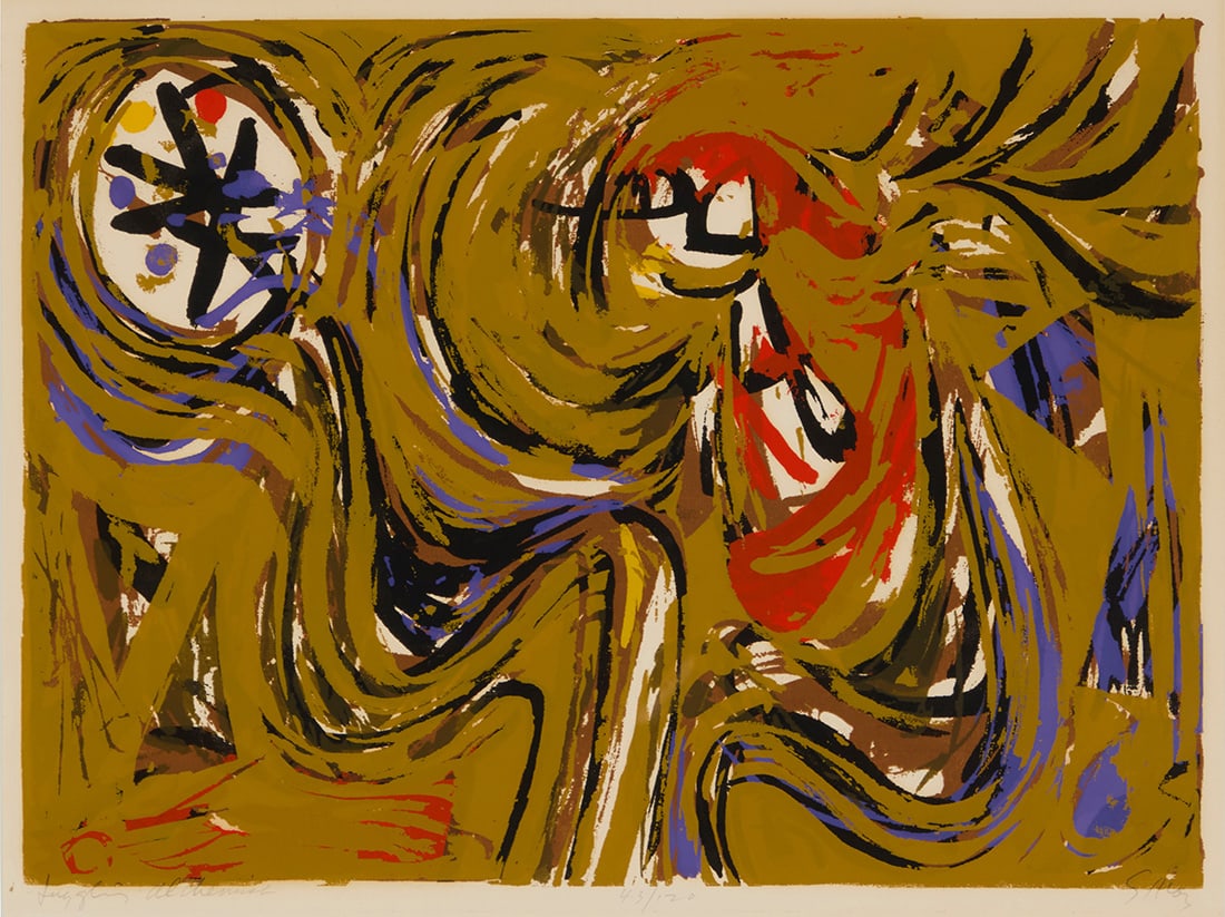 Seong Moy (1921-2013), "Juggling Alchemist" (1 of 7)