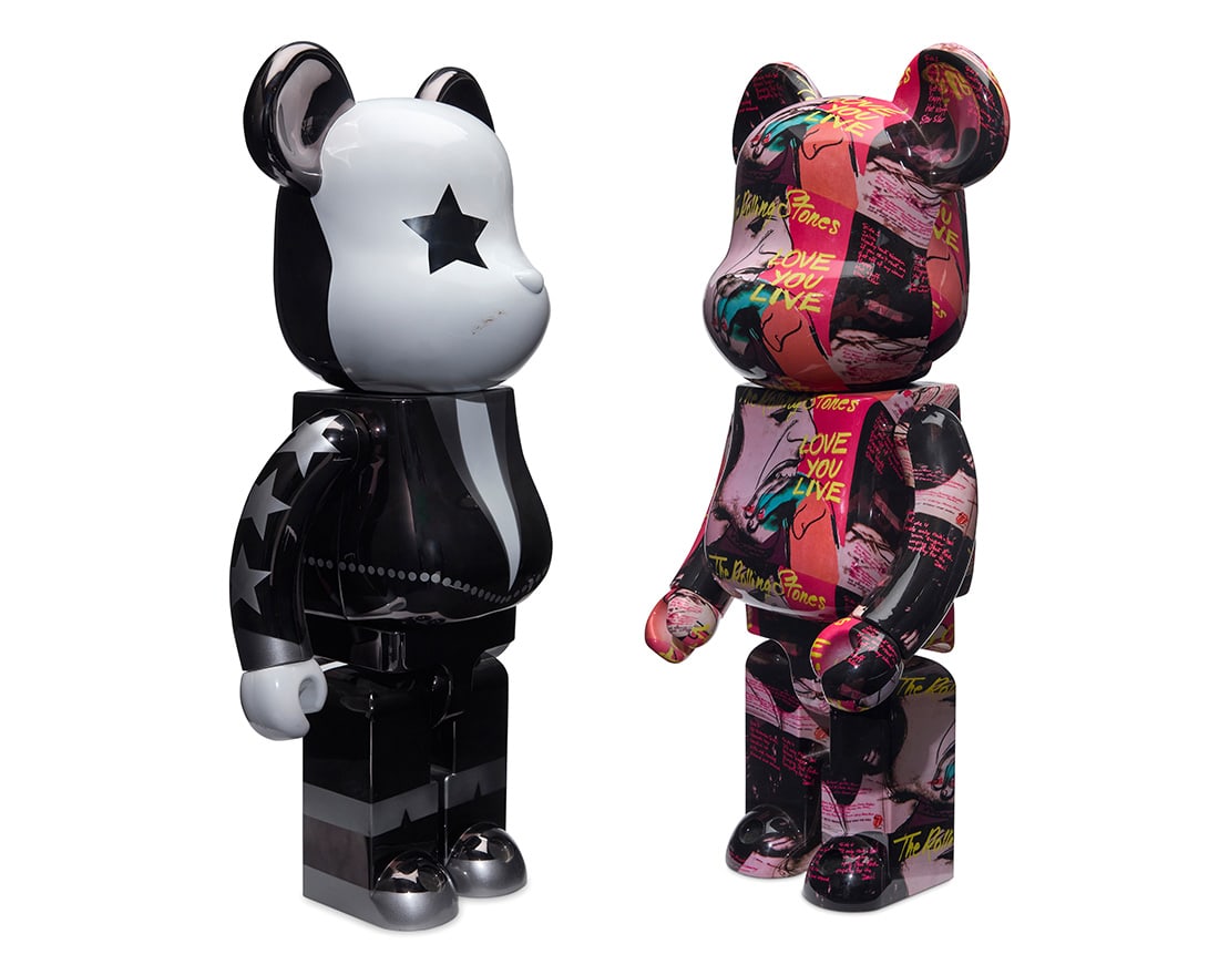Two rock band BE@RBRICK figures by Medicom Toys (1 of 14)