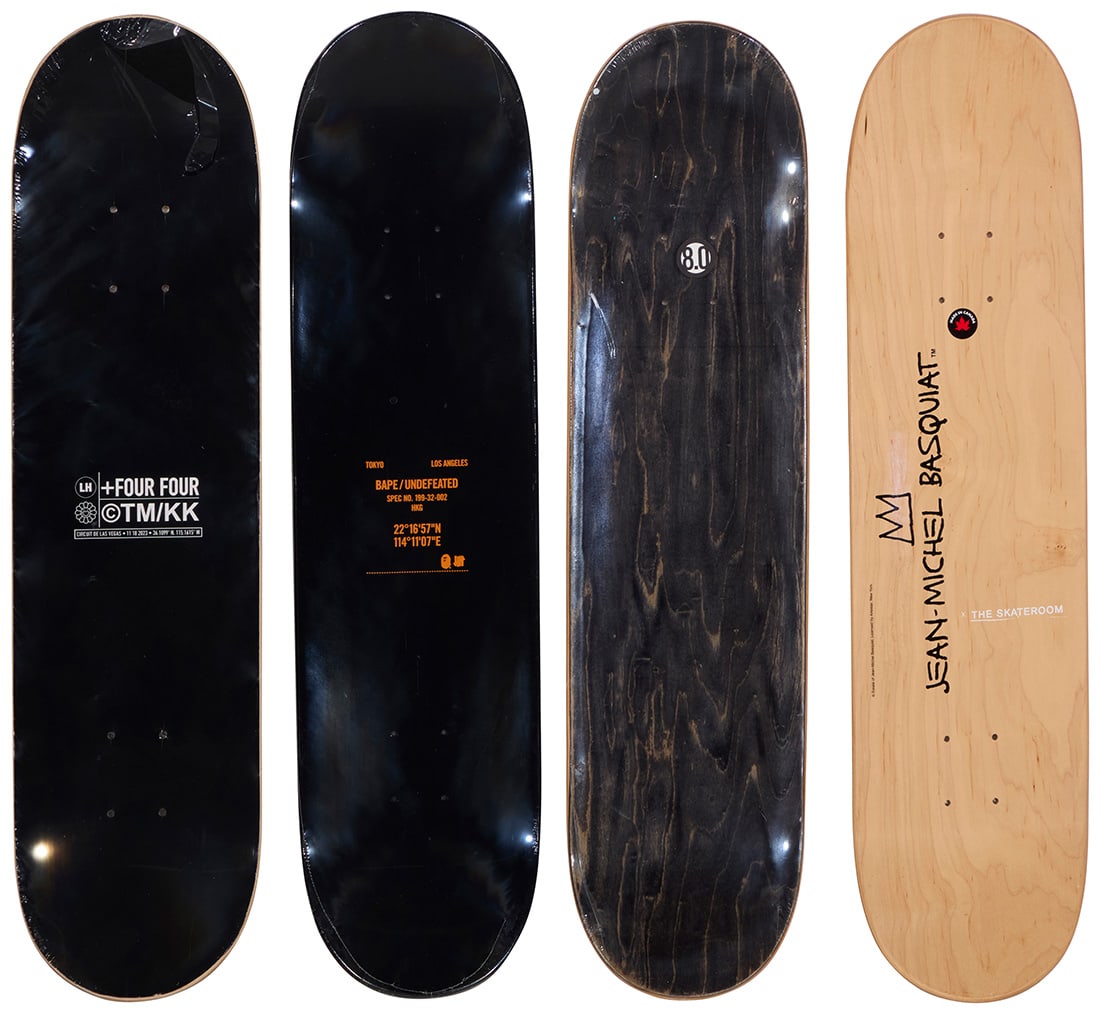 Four skateboard decks - 2
