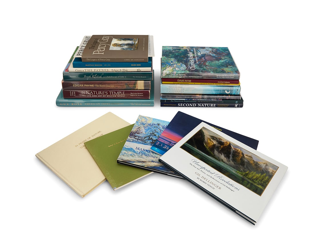 A group of California art books (1 of 4)