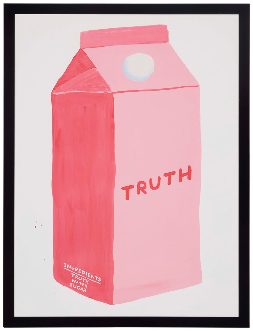 David Shrigley (b. 1968), "Truth," 2020 - 2