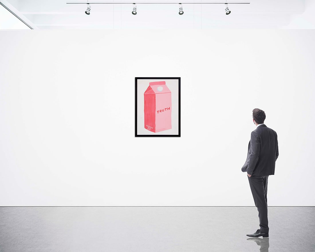 David Shrigley (b. 1968), "Truth," 2020 - 4