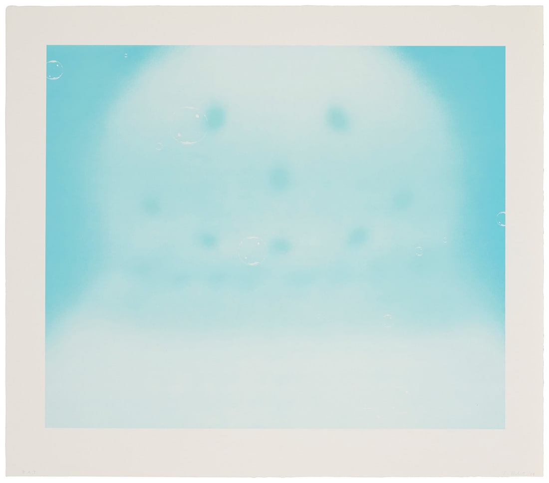 Todd Hebert (b. 1972), "Snowman" 2004: Todd Hebert (b. 1972) "Snowman" 2004 Lithograph in colors on wove paper A bon à tirer impression, aside from the edition of 55 Signed, dated, and inscribed in pencil in the lower margin: T. Hebert