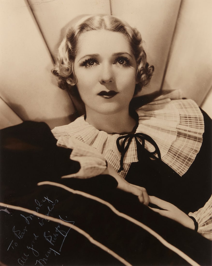 George Hurrell (1904-1992), A portrait of Mary Pickford (1 of 5)