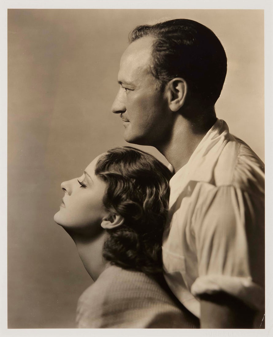George Hurrell (1904-1992), A Portrait of Helene and McClelland Barclay (1 of 6)