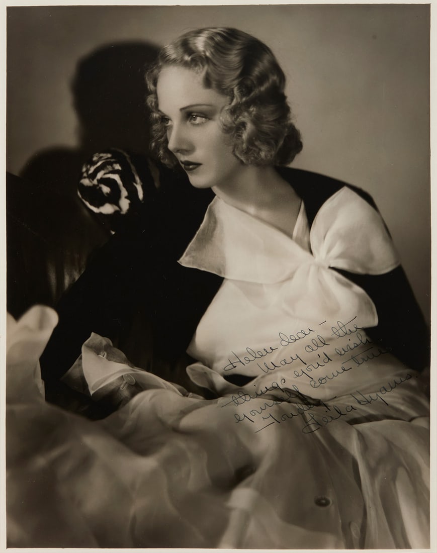 George Hurrell (1904-1992), A portrait of Leila Hyams (1 of 7)