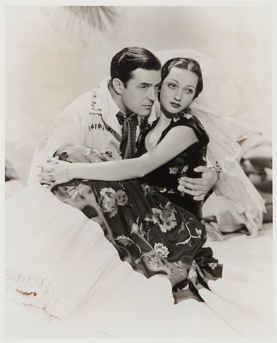 George Hurrell (1904-1992), A portrait of Johnny Mack Brown and Dorothy Lamour (1 of 4)
