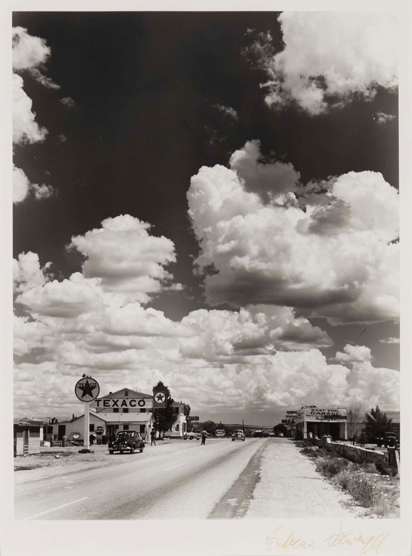 Andreas Feininger (1906-1999), "Texaco Station on Route 66," 1947 (1 of 5)