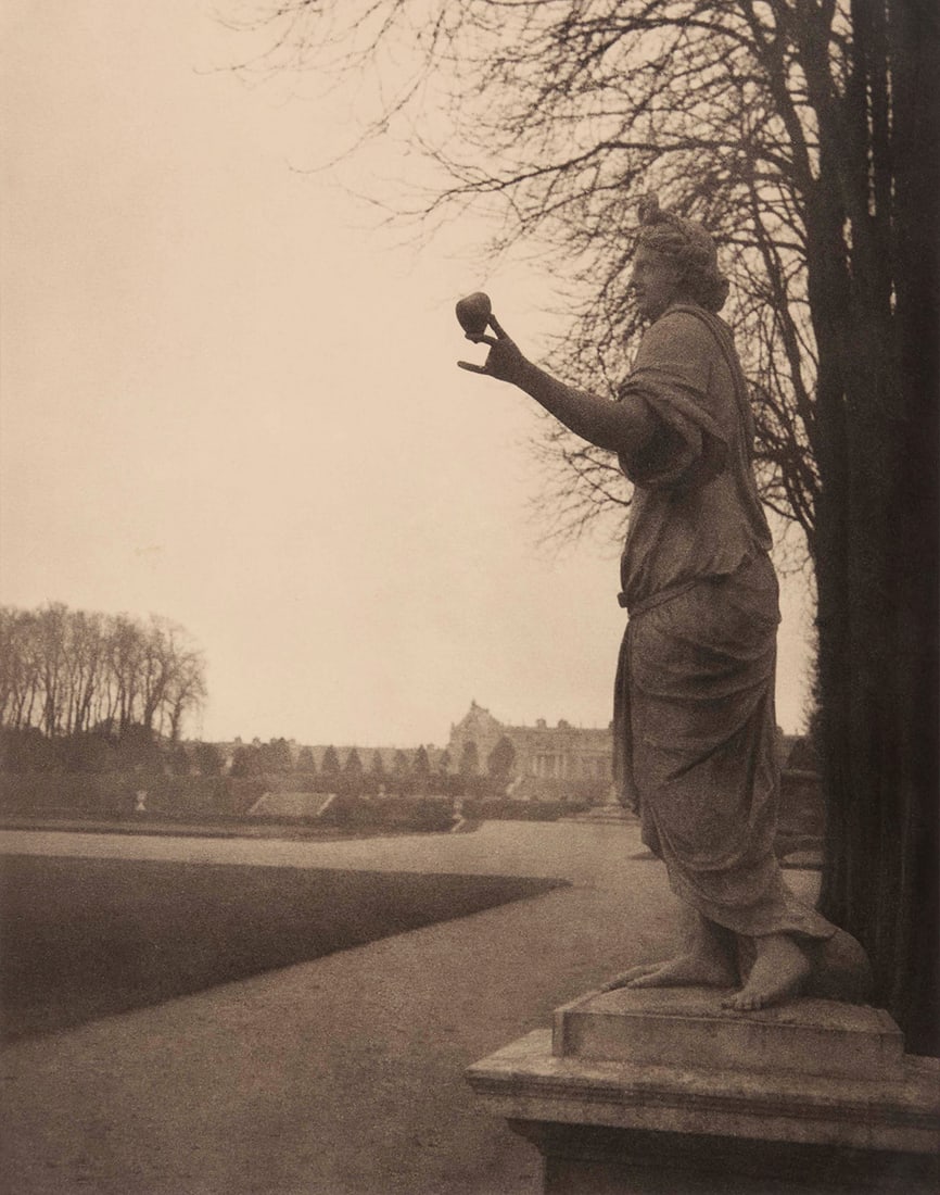 Laure Albin-Guillot (1879-1962), "Versailles," circa 1950: Laure Albin-Guillot(1879-1962)"Versailles," circa 1950Matte silver print photograph on paperFrom the edition of unknown size and dateThe artist attribution, title, date, and provenance all from a part