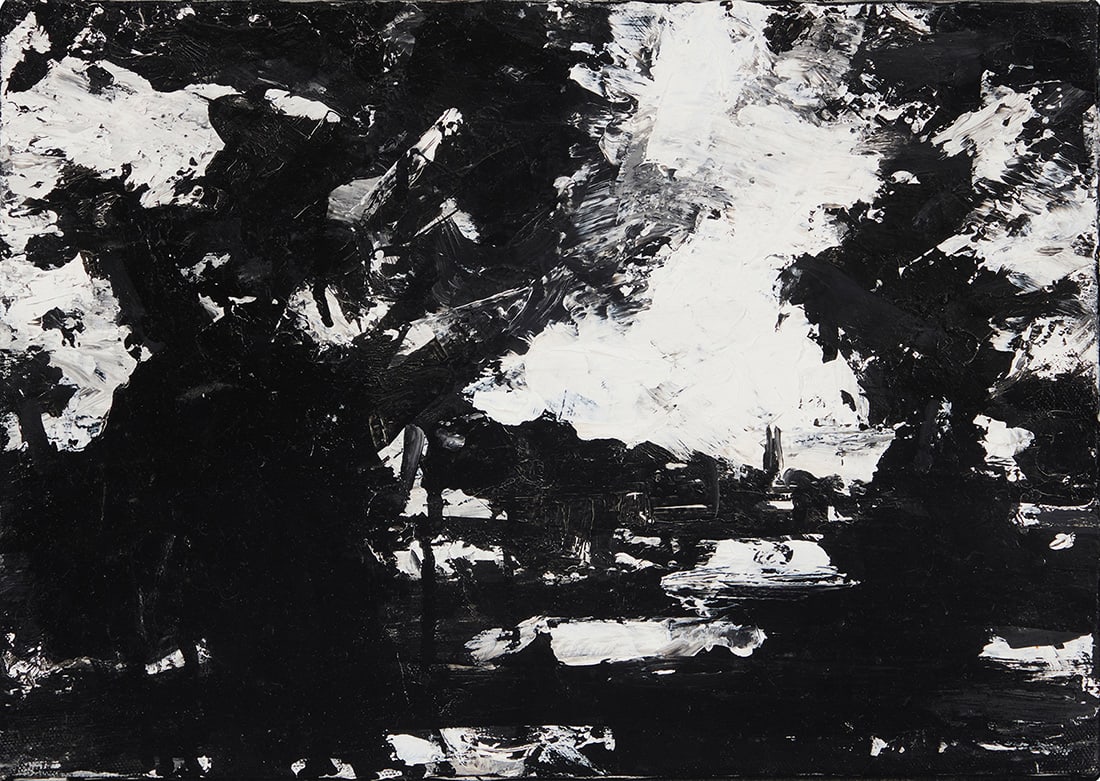 John Virtue (b. 1947), "Landscape No. 381," 1997-1999 (1 of 6)