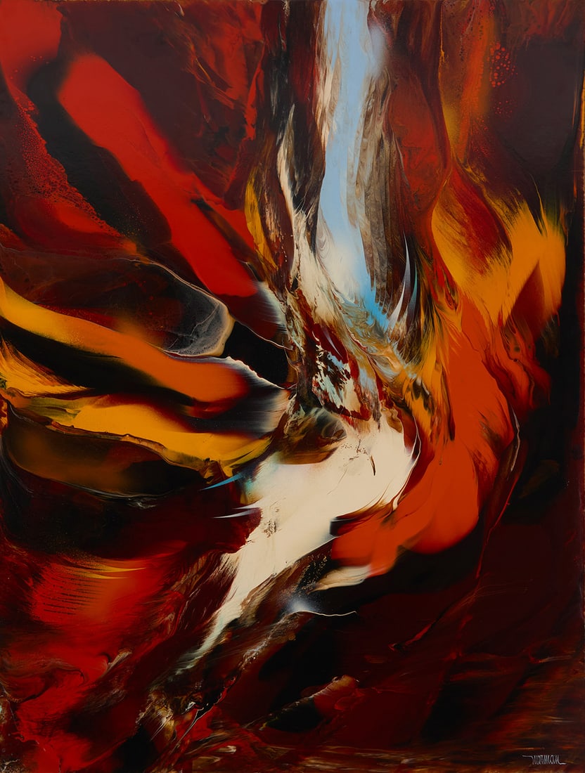 Leonardo Nierman (1932-2023), "Firebird" (1 of 6)