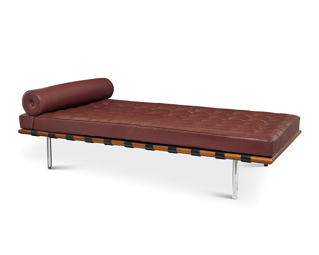 Ludwig Mies van der Rohe (1886-1969), A 'Barcelona' daybed for Knoll Studio, late 20th/early 21st (1 of 9)