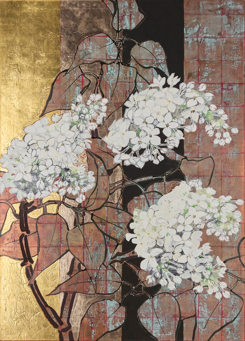 Robert Kushner (b. 1949), "Large White Lilacs I," 2007 (1 of 6)