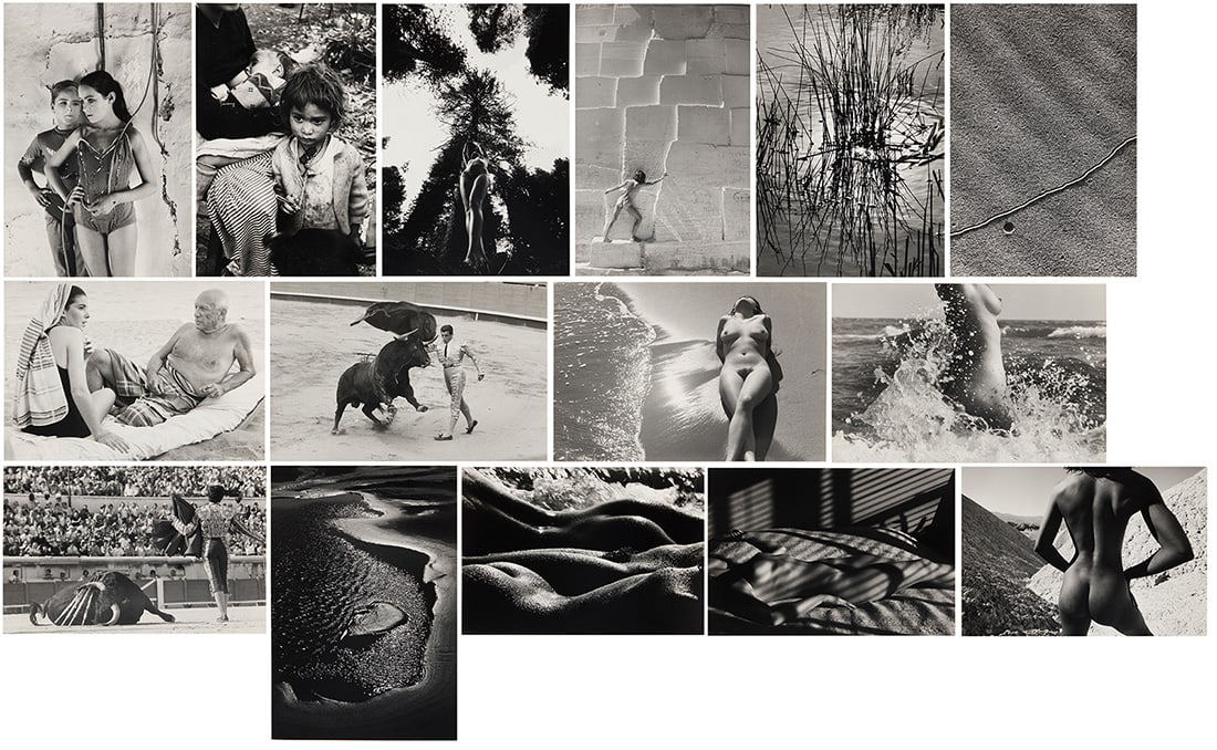 Lucien Clergue (1934-2014), The Alchan Edition Portfolio, printed 1982-1983: Lucien Clergue (1934-2014) The Alchan Edition Portfolio, printed 1982-1983 The set of fifteen gelatin silver prints on paper Each signed in ink in the lower margin, at right: Lucien Clergue; signed