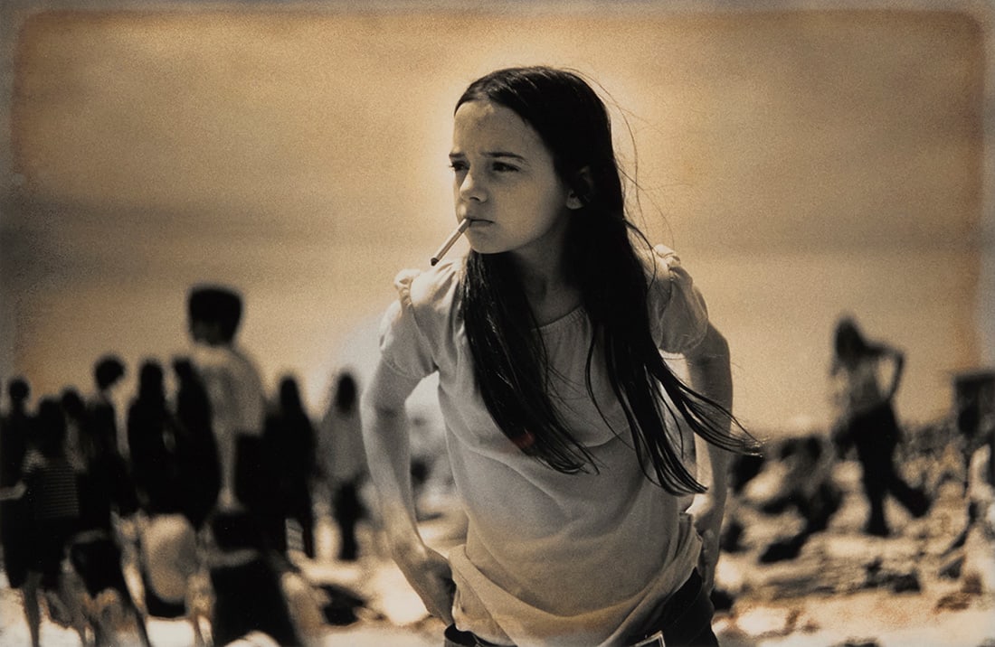 Joseph Szabo (b. 1944), "Priscilla," 1969: Joseph Szabo (b. 1944) "Priscilla," 1969 Gelatin silver print on paper Edition: 40/75, printed later Signed, numbered, titled, and inscribed with copyright insignia in ink in the lower margin, under